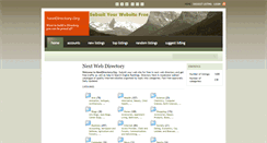Desktop Screenshot of nextdirectory.org